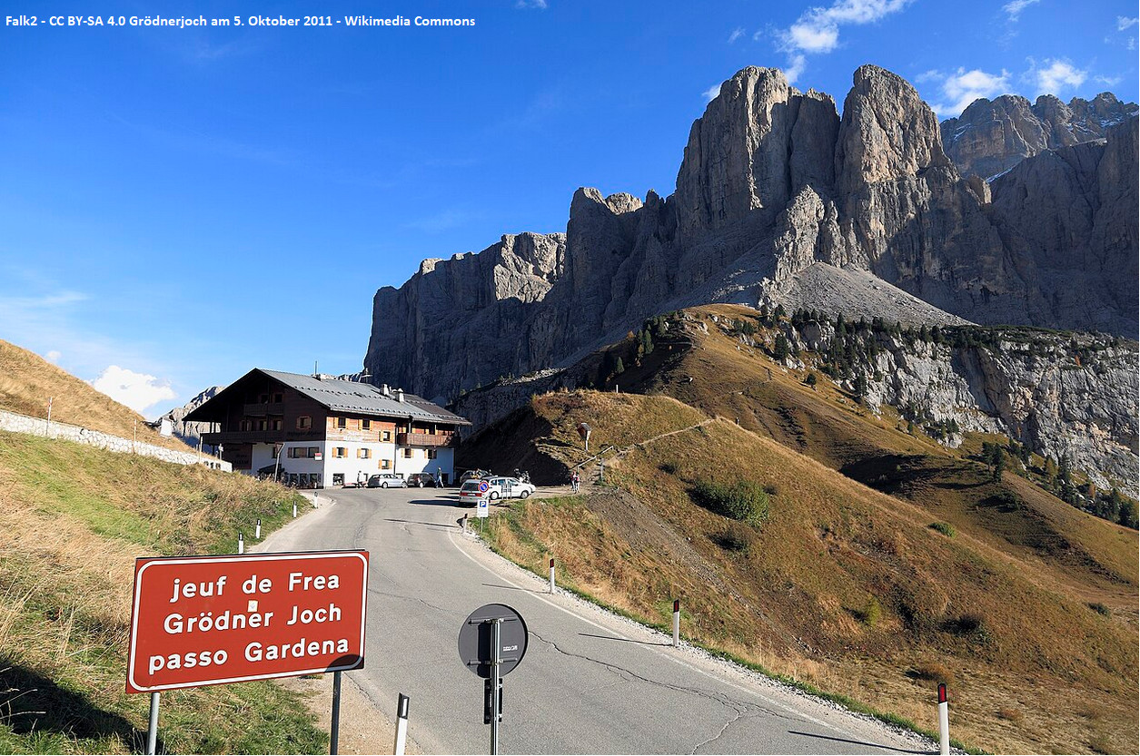 Jeuf de Frea - Grödnerjoch